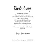 Einladung zur Geburtstagsparty Foto und Cocktailglas 3