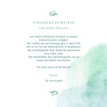 Einladung zur Kommunion Taube botanisch Wasserfarbe 3