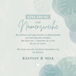 Einladung zur Namensweihe botanisch hellblau 3