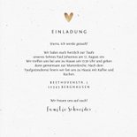 Einladung zur Taufe Eukalyptus, Fotos und Herzen 3