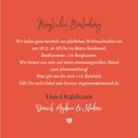 Einladung zur Weihnachtsfeier Herz mit Weihnachtsdeko 3