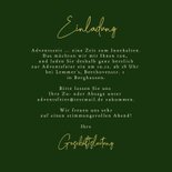 Einladungskarte Adventsfeier geschäftlich 4 Kerzen grün 3