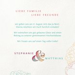 Einladungskarte mit Pfingstrosen 3