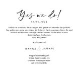 Einladungskarte 'yes we do' Foto und Unterwasserwelt 3