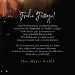 Firmen-Weihnachtskarte Goldkugel 'Danke' 3