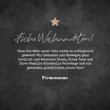 Firmen-Weihnachtskarte mit Label und Zweigen 3