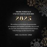 Firmenweihnachtskarte 2025 Goldlook 3