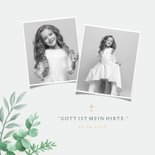 Foto-Danksagung Erstkommunion grüne Zweige 2