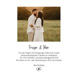 Foto-Einladung Hochzeit 'We say yes' 2