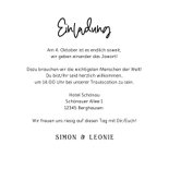 Foto-Einladung Hochzeit 'We say yes' 3