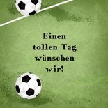 Foto-Geburtstagskarte Fußball 2