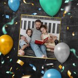 Foto-Geburtstagskarte Papa 2