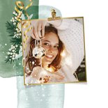 Foto-Geburtstagskarte Winter-/Weihnachtslook 2