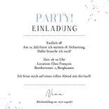 Foto-Karte Geburtstagseinladung Ticket V.I.P. 3