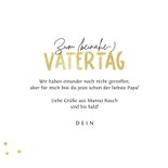 Foto-Vatertagskarte für werdenden Papa 3