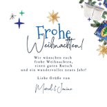 Foto-Weihnachtskarte Weihnachtsbaum aus Büchern 3