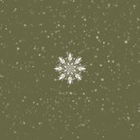Foto-Weihnachtskarte weiße Schneekristalle Schneeflocken Rückseite