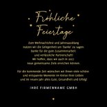 Fotocollage Rückblick Weihnachtskarte geschäftlich 3