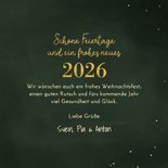 Fotokarte Weihnachten Rentier mit Lichterkette  3