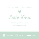 Geburtskarte Silhouette großer Bruder kleine Schwester 3