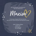 Geburtskarte winterlich kleiner Eisbär 3