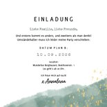 Geburtstagseinladung anderer Termin Plan B 3
