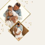 Geburtstagsgrußkarte Fotocollage grafisch 2