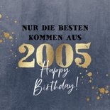 Geburtstagskarte 21. Geburtstag Fotocollage 2