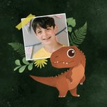 Geburtstagskarte Dino Dschungel 'Hurra, 7 Jahr''  2