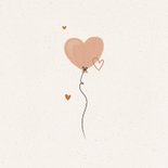 Geburtstagskarte Herzluftballons  2