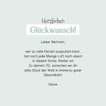Geburtstagskarte Humor Mann mit Stock 3