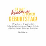 Geburtstagskarte Party-Rex 3