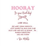 Geburtstagskarte Spruch 'Prosecco' 3