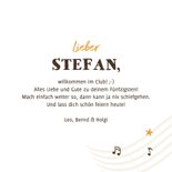 Geburtstagskarte 'Tut-Tut!' Trompete 3