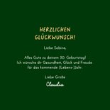 Geburtstagskarte Weihnachten Wichtel mit Mütze 'Cheers to' 3