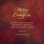 Geschäftliche 'Merry Christmas'-Karte mit Schreibschrift 3