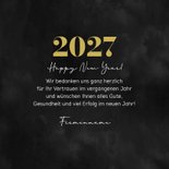 Geschäftliche Neujahrskarte Briefumschlag 'Open up' 3