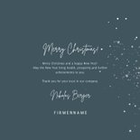 Geschäftliche Weihnachtskarte Mond 'Wishes' 3