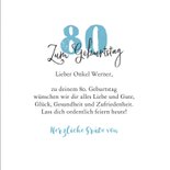 Glückwunschkarte Geburtstag 'Alles Gute' 3