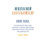 Glückwunschkarte Geburtstag Geschenke 'Happy Birthday' 3