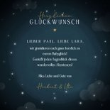 Glückwunschkarte Koala Nachthimmel Geburt  3