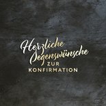 Glückwunschkarte Konfirmation geometrisch 2