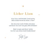 Glückwunschkarte mit Foto 1. Geburtstag Flugzeug 3