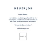 Glückwunschkarte neuer Job eigene Fotos 3