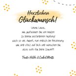 Glückwunschkarte Sektgläser 3