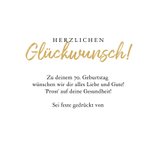 Glückwunschkarte zum Geburtstag Sektgläser 3