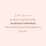 Glückwunschkarte zum Geburtstag Sonne mit Gesicht 3