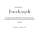 Grußkarte aus Frankreich mit eigenen Fotos & Herzen 3