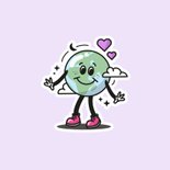 Grußkarte Valentinskarte 'You rock my world' 2