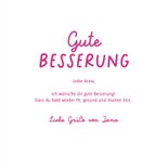 Gute Besserung Karte Smileys mit Pflaster 3